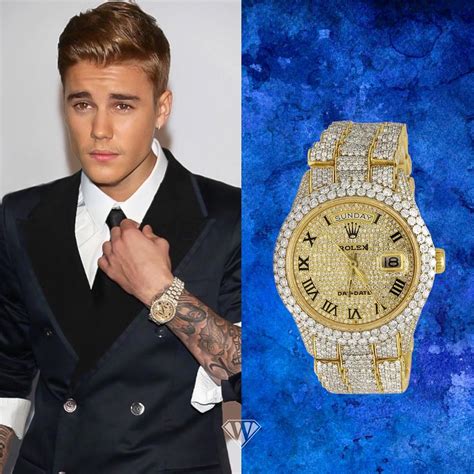 gq.de justin bieber rolex|justin bieber watches.